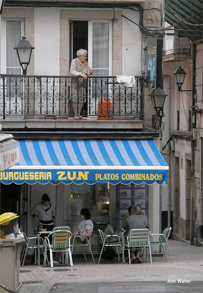 Portuguese Burger Joint by Ann Waller